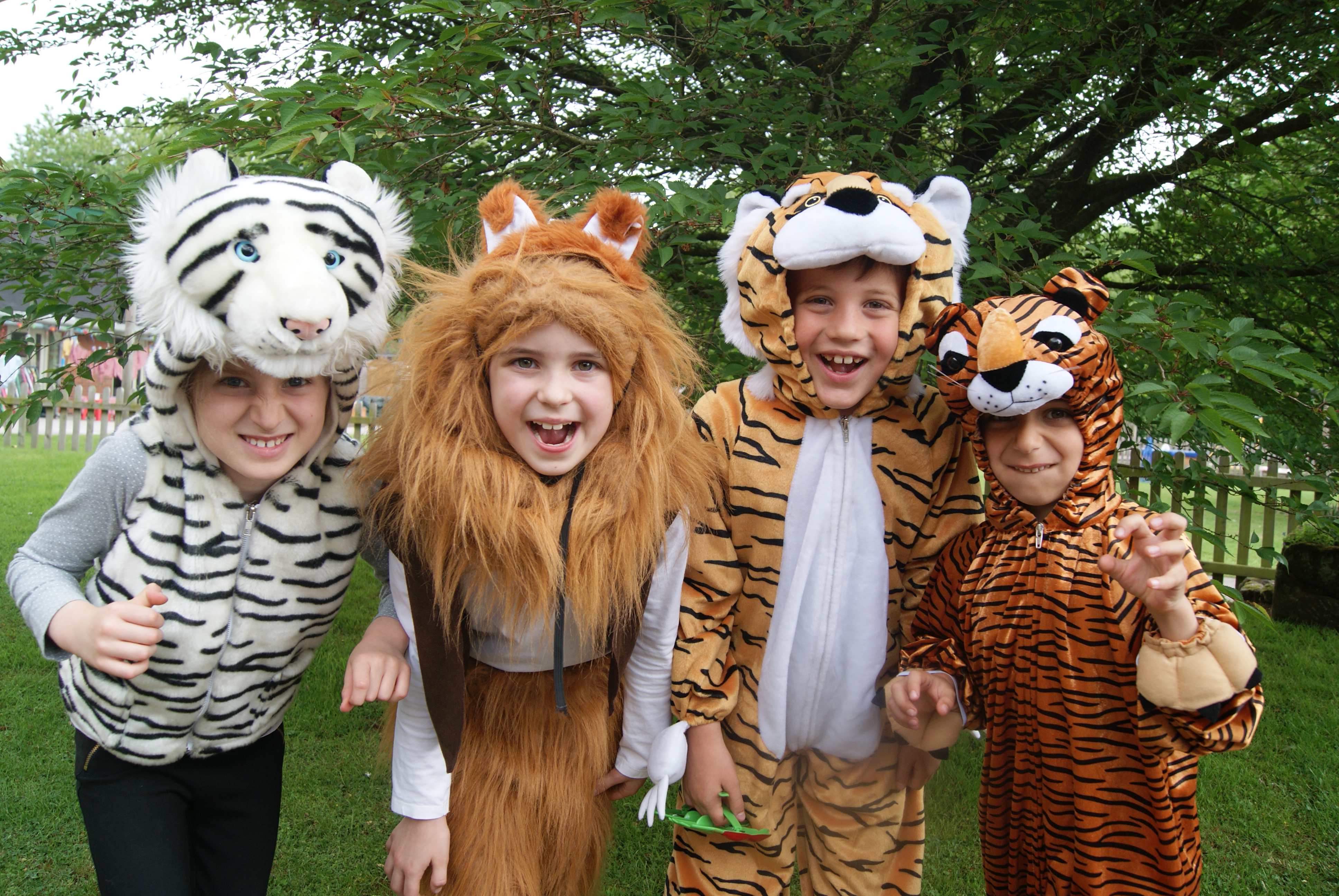 Year 2 pupils dress up for 'Wear It Wild' Day
